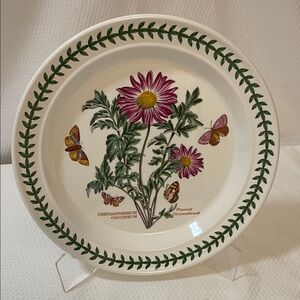 Portmerion The Botanic Garden "Flowered Chrysanthemum" 10.5" Dinner Plate
